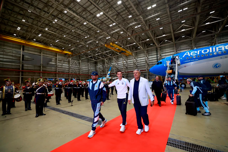 Red carpet, military band: Argentina without Messi receive hero’s welcome after FIFA WC heartbreak