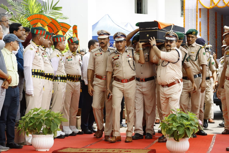 Tripura bids farewell to DGP Anurag; last rites in UP on Wednesday; state observes mourning
