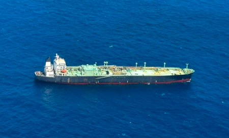 Tri-services ANC prevents potential ecological disaster; takes control of LPG tanker adrift near coast