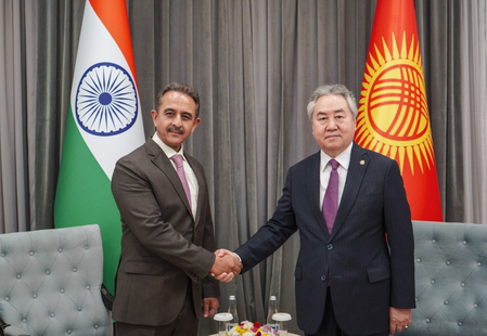 MoS Singh, Kyrgyzstan’s Foreign Minister Kulubaev discuss ways to strengthen cooperation