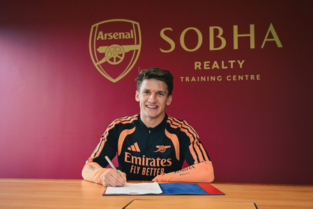 Football: Arsenal sign Greece forward Christos Tzolis from Club Brugge