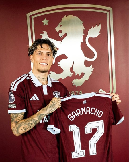 Aston Villa sign Alejandro Garnacho on season-long loan from Chelsea