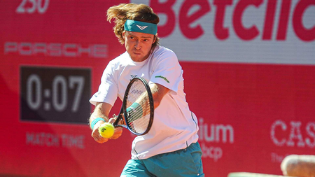 Rublev surges to dominant win, Portugal’s Faria reaches QFs in Estoril