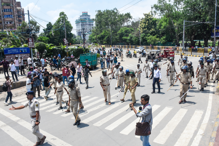 Bihar Bandh: Police, protesters clash in Patna as shutdown triggers disruptions across state