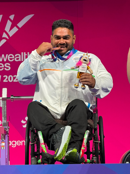CWG 2026: Jhandu Kumar powers India to para powerlifting bronze in men’s heavyweight