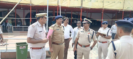 Enhanced security arrangements at Jasidih station in Jharkhand ahead of Sravani Mela