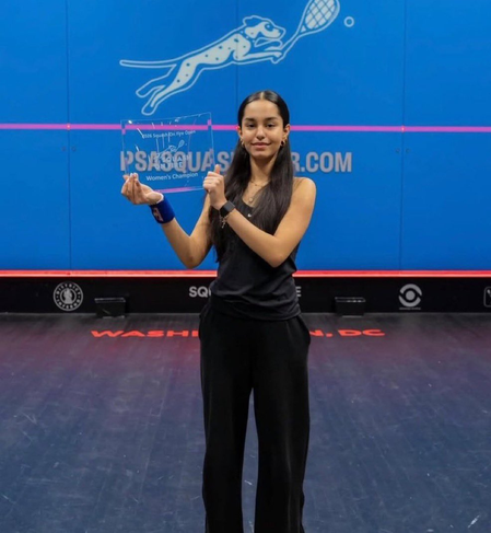 Dr Mandaviya hails Anahat Singh on winning historic World Junior squash title