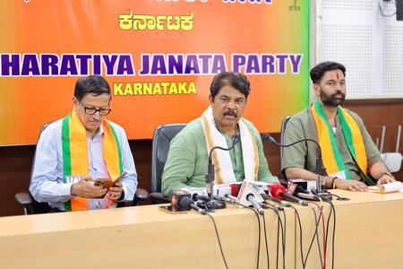 Rahul, Priyanka, Shivakumar three faces of one hypocrisy: K’taka BJP
