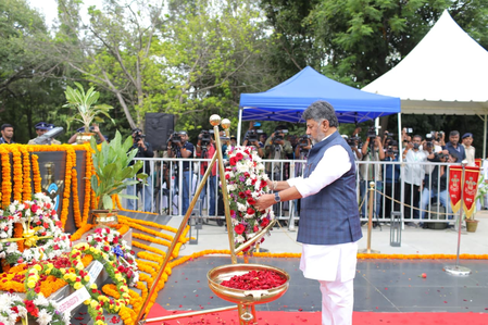 Our heroes may have attained martyrdom, but their legacy is eternal: CM Shivakumar on Kargil Diwas