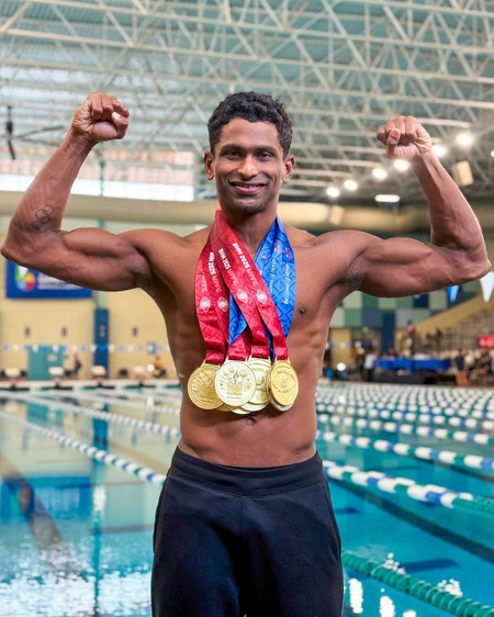 ‘The only thing you can control is how you swim’:  Sajan Prakash ahead of Commonwealth Games