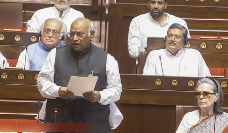 RS adjourned for the day amid pandemonium over lathi-charge on students, National Honour Bill