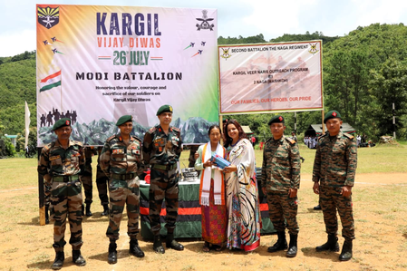 Assam Rifles marks ‘Kargil Vijay Diwas’ in Manipur with veteran welfare, Tiranga rally, youth outreach