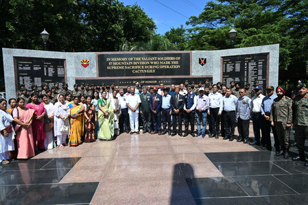 Indian Army, Assam Rifles honour Kargil heroes with patriotic events in Tripura