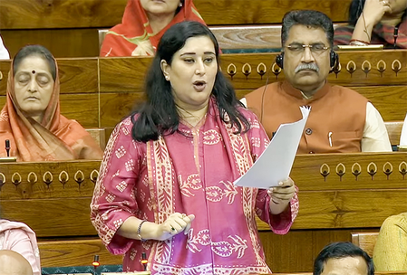 Bansuri Swaraj calls out Oppn’s ‘selective outrage’ on paper leaks