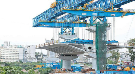 Chennai port-Maduravoyal elevated corridor progresses; major highway projects planned in TN