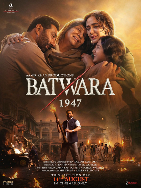 Sunny Deol stands as wall between a mother, and mob in ‘Batwara 1947’ trailer
