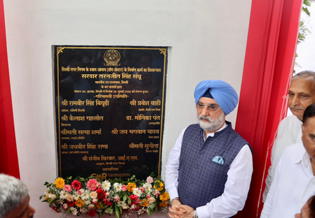 Delhi L-G TS Sandhu lays foundation stone of modern dog shelter in Dwarka