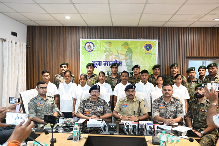 Eight Maoists, including five women, surrender in Chhattisgarh’s Bijapur