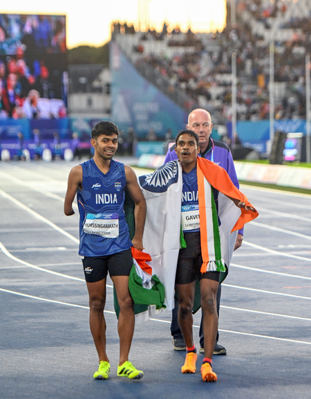 CWG 2026: HM Amit Shah hails Gavit-Basil’s historic 1-2 finish, lauds Sreeshankar