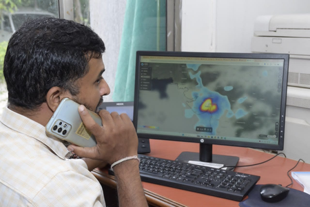 Gujarat’s Emergency Command Centre sent 286.4 crore disaster alerts, operates round the clock