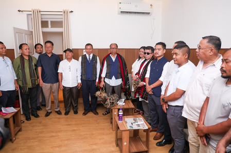 CM Khemchand Singh reaffirms Manipur govt’s commitment to peace and normalcy