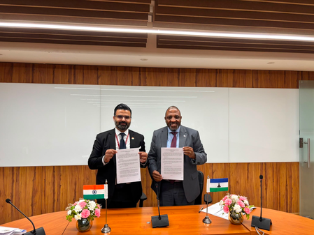 India, Lesotho review entire spectrum of bilateral ties and cooperation
