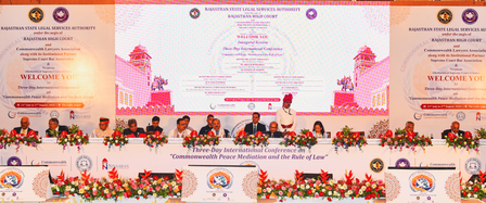 CJI Surya Kant inaugurates Commonwealth Peace Mediation Conference in Jaipur, calls ‘mediation’ the foundation of social harmony
