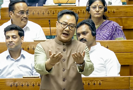 Breach of position and privilege: Rijiju on Rahul Gandhi’s targeting of Home Minister