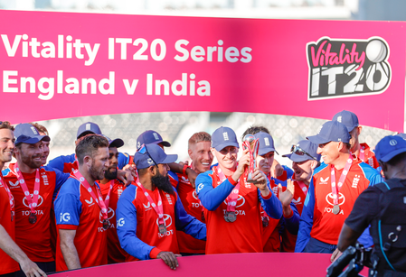 5th T20I: Buttler, Brook, Curran star as England beat India by 56 runs, secure 4-0 sweep, number one ranking (ld)