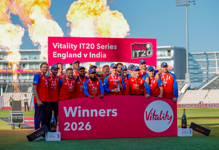 5th T20I: Curran picks 3-36 as England beat India by 56 runs, win series 4-0