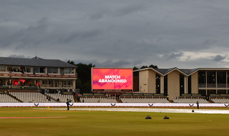 1st T20I:  Series opener between India and England called off after first innings due to rain