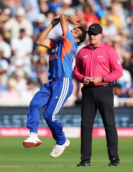 3rd T20I: Prince, Harshit claim two each as Salt’s fifty helps England post 201/7