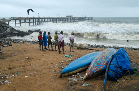 High waves, coastal flooding risk along Kerala coast; alert sounded