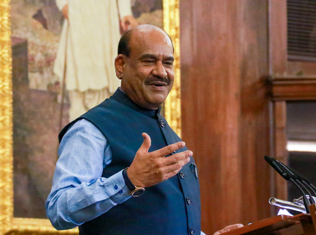 LS Speaker Birla reviews sports infrastructure; two new athletics tracks planned for Kota Stadium