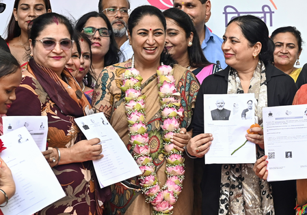‘Delhi Lakshmi Yojana will empower women’: BJP; Applicants grateful for ‘financial security’