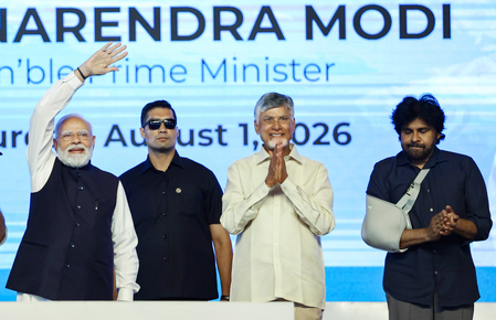 Chandrababu, Pawan Kalyan appeal to people to stand by PM Modi