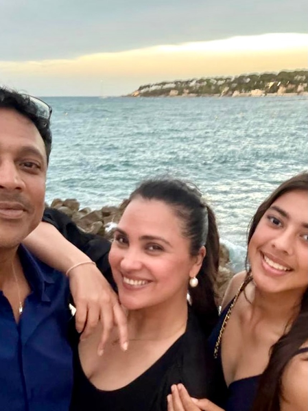 Lara Dutta enjoys summer on the French Riviera with husband Mahesh Bhupathi & daughter Saira