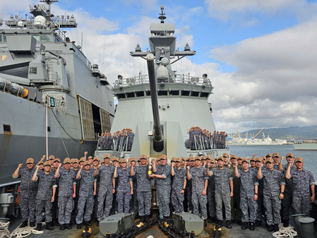 South Korean warship ROKS Daejeon gets ‘top gun’ honour at RIMPAC