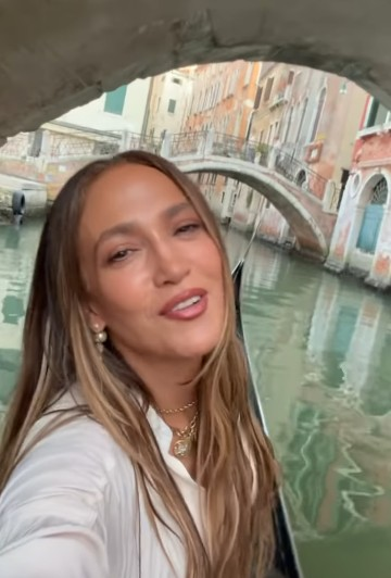 Jennifer Lopez recreates Madonna’s ‘Like A Virgin’ at same Venice location