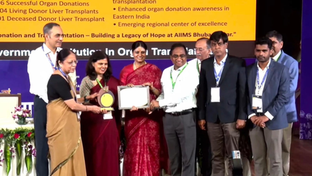 AIIMS Bhubaneswar wins national award for organ transplantation