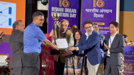 PGI-Chandigarh gets national award for organ transplant for third year