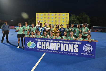 MP Hockey Academy clinch double glory at Women Academy Championship