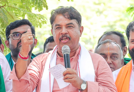 K’taka: BJP slams Nagendra’s reinduction, calls Shivakumar ‘rubber‑stamp’