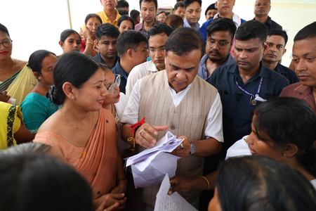 CM Sarma camps in Upper Assam, launches rehabilitation drive