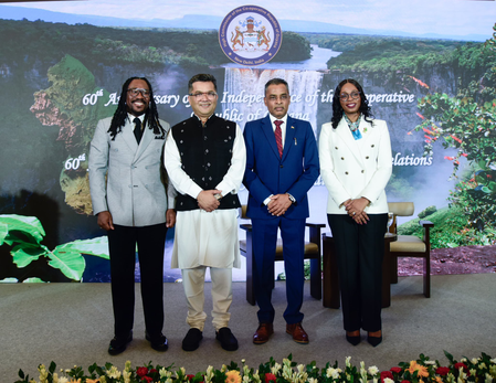 MoS Margherita attends Guyana’s Independence anniversary celebrations