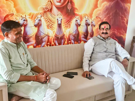 Narottam Mishra dismisses rift rumours with Ashutosh Tiwari after Datia bypoll defeat
