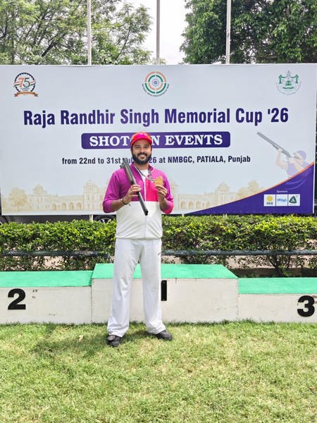 ‘Garv Hai’ athlete Abhimanyu Singh Bhati strikes gold at All India Open Shooting C’ship