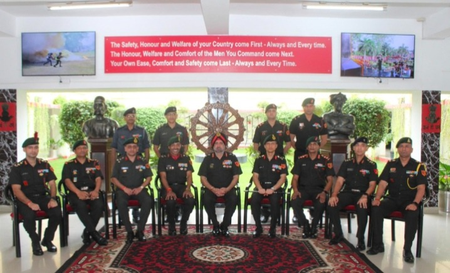 GOC Pawan Chadha reviews Agniveers’ training in Danapur, Ramgarh cantonments