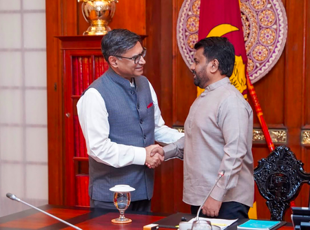 FS Misri reaffirms India’s ‘unwavering commitment’ to Sri Lanka, urges early release of detained fishermen and boats (Ld)