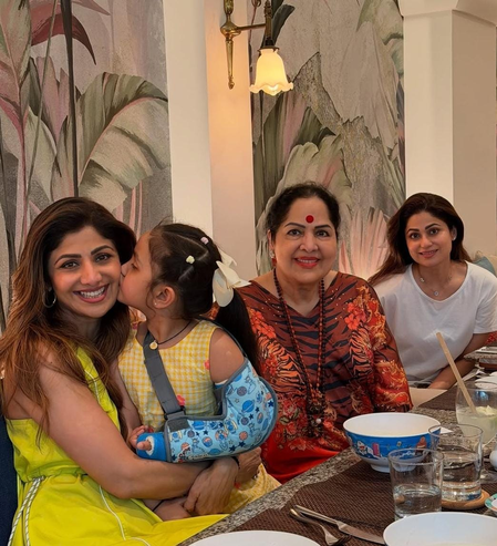 Shilpa Shetty Kundra on mother-in-law’s 75th birthday: youngest, coolest mom-in-law I know